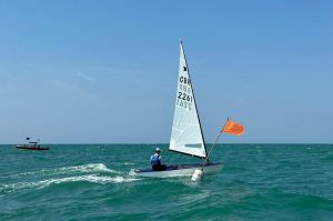 OK Dinghy Thailand National Championship: Nick Craig finishes the Race to win the Championship