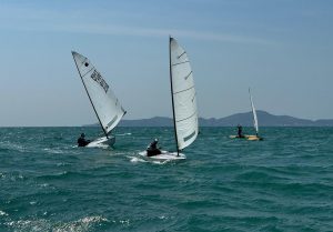 OK Dinghy Thailand National Championship: Downwind racing