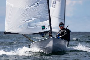 Thomas Hansson-Mild back at OK Dinghy No.1